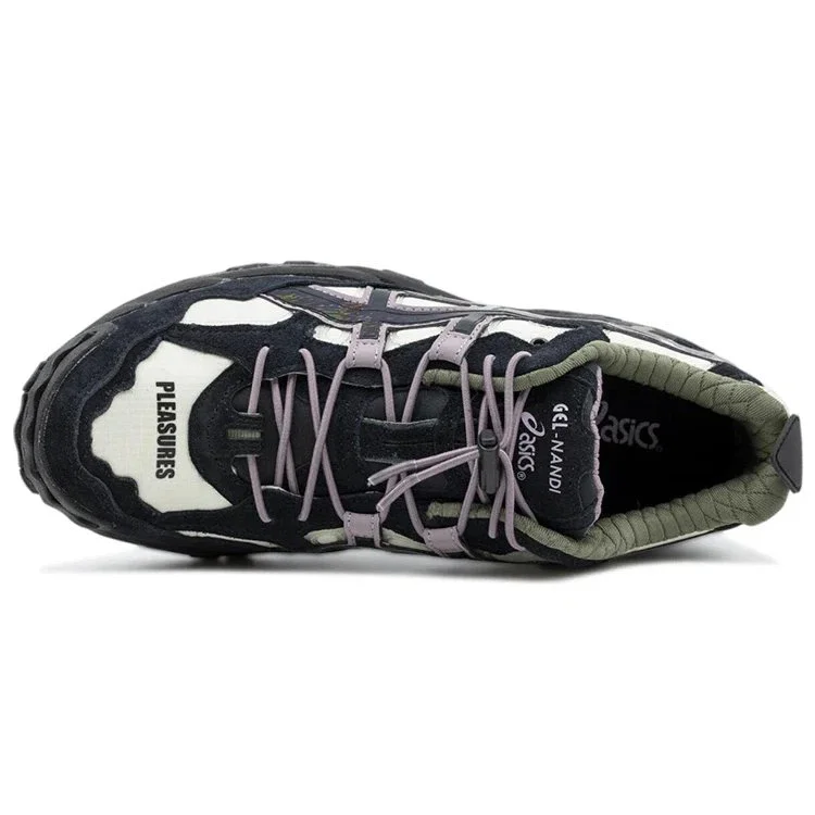 Asics x Pleasures Gel-Nandi “Cream Graphite” Asics x Pleasures Gel-Nandi “Cream Graphite”