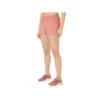 Silver 4 Inch Shorts “Light Garnet”
