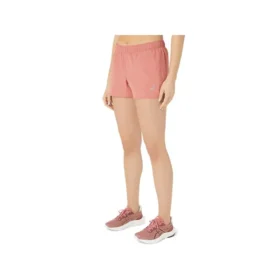 Silver 4 Inch Shorts “Light Garnet”