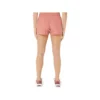 Silver 4 Inch Shorts “Light Garnet”