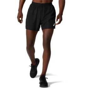 Silver 5 Inch Shorts “Performance Black”