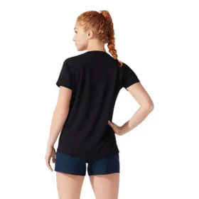 Silver Short Sleeve Top “Performance Black”