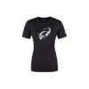 Spiral Graphic Short Sleeve T-Shirt Asia Sizing “Performance Black”