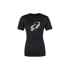 Spiral Graphic Short Sleeve T-Shirt Asia Sizing “Performance Black”